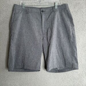 PGA Tour Golf Shorts Mens 36‎ Gray Stretch Lightweight Flat Front  Athleisure